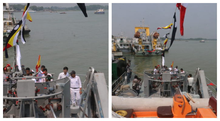 স্বাধীনতা দিবসে নৌ-বাহিনীর যুদ্ধ জাহাজ দেখল নতুন প্রজন্ম